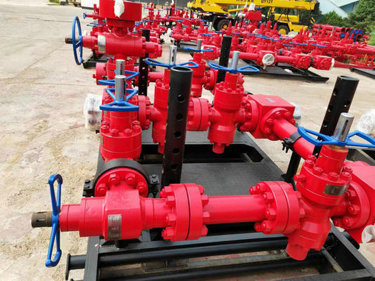 5000psi que perfora a Rig Choke Manifold