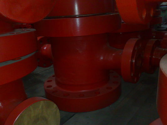 Adaptador DSA de doble tacho en la construcción de buques con cabeza de pozo