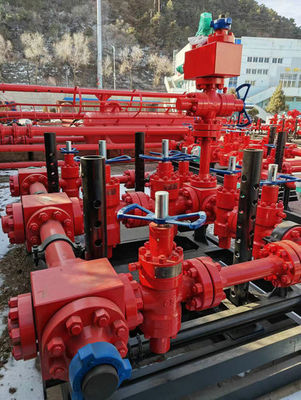 2 especificaciones multíples de la matanza API 16C de la obstrucción de 9/16 pulgada -3000psi