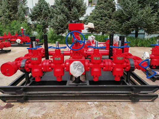 Control bien de perforación del múltiple de la matanza de la obstrucción de 2 pulgadas para el aceite Wells