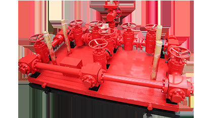 Alta presión 3000 psi Manifold de estrangulamiento y destrucción para la perforación de pozos
