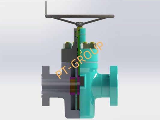 La serie de válvulas de compuerta manual de API 6A FC es adecuada para el servicio con H2S ácido