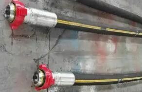 4&quot; ID 5000psi presión de trabajo API 7K manguera giratoria de vibrador monogramado