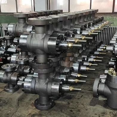 16 múltiple de acero inoxidable multíple del petróleo y gas de la matanza de la pulgada 15000psi