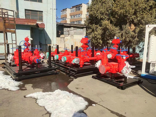 20000psi petróleo pozo el múltiple multíple del lodo de perforación para el equipo de perforación
