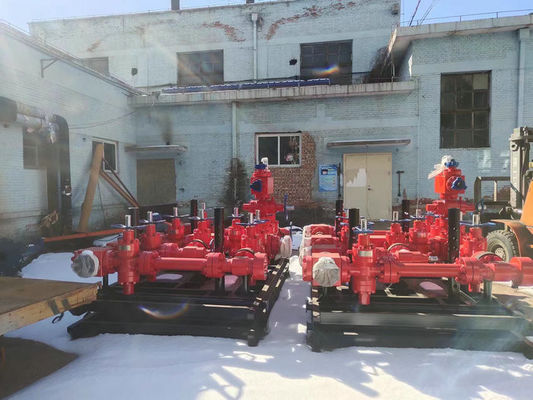2 múltiple de la matanza de la obstrucción de 1/16 pulgada 20000psi para el campo petrolífero que prueba bien