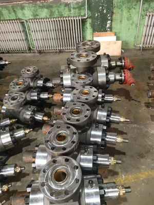 Perforación multíple de Ram Blowout Preventer For Well del doble de la matanza roja de la obstrucción