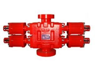 Esquileo cuadrado Ram Bop Red Shaffer Double Ram Bop In Oil Fields