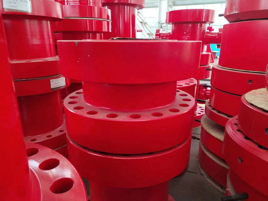 Reborde acanalado adaptador tachonado doble del adaptador del metal para la perforación petrolífera