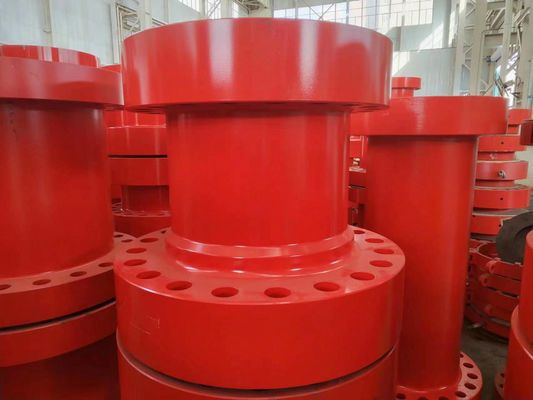 Adaptador seguro fácil tachonado doble del reborde del arrabio del adaptador del API 6A