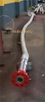 3 1/16 ̊ con brida, 10000 psi manguera de coflexip API 16C para línea de estrangulamiento con cubierta protectora flexible de acero inoxidable