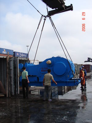 Triplex F500 bomba de barro de alta presión API 7K 165 estoces/min para perforación profunda