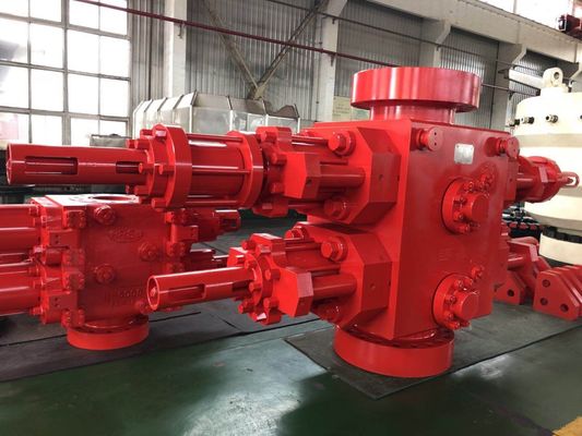 Abierto hidráulico de la capacidad doble de Ram Blowout Preventer With Shear y cercano forjada