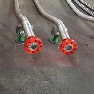 3 &quot;900LB Flanged 3 1/2&quot; ID de alta presión Coflexip manguera 5000 Psi manguera ignífugo para el campo de petróleo API 16C