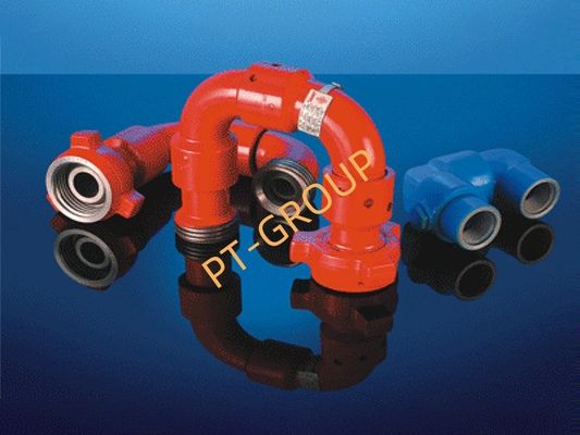 Presión de trabajo del codo móvil de alta presión y de la articulación giratoria 1000 psi-2000 psi