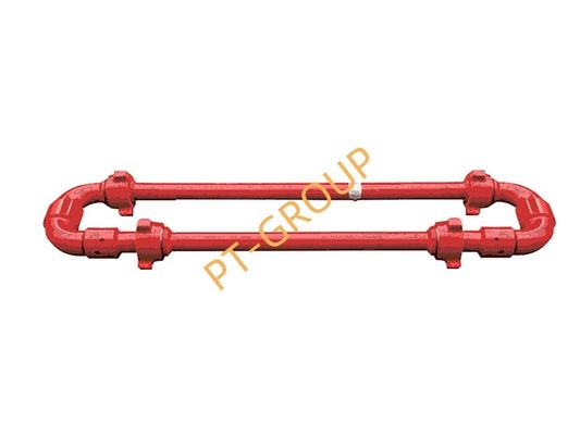 2&quot; 5000 psi Presión de trabajo Conectores de pollo de 12 pulgadas de longitud