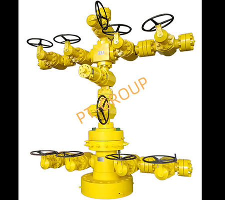 Arbol de Navidad de material AA-HH de alta presión para cabeza de pozo anticorrosión y desviador de perforación Norma API 6A